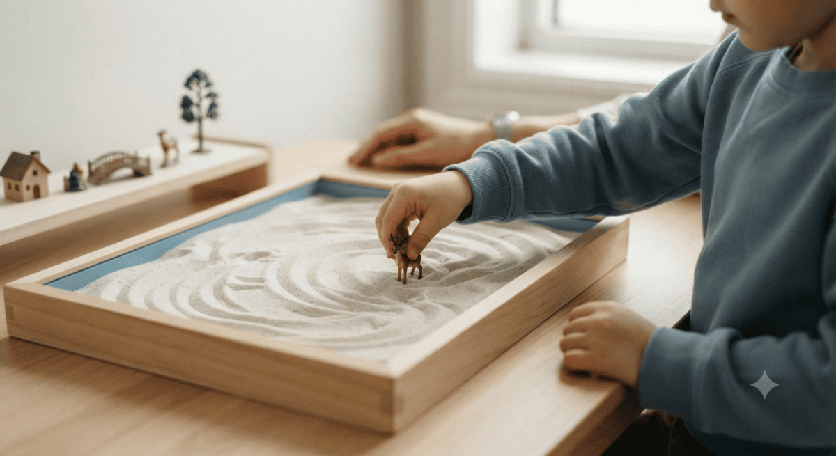 When Words Are Difficult, Play Can Speak: Exploring Sand Tray Therapy